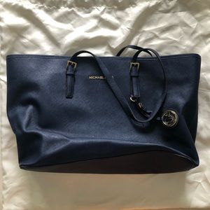 Michael Kors Navy Blue Tote